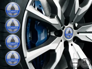 Shelby Gewölbte Emblem Design Harz-Radlogos